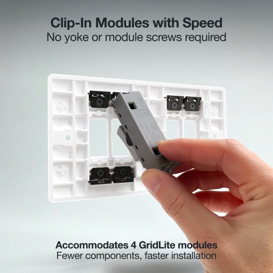 BG Grid Lite Moulded 4G Cover